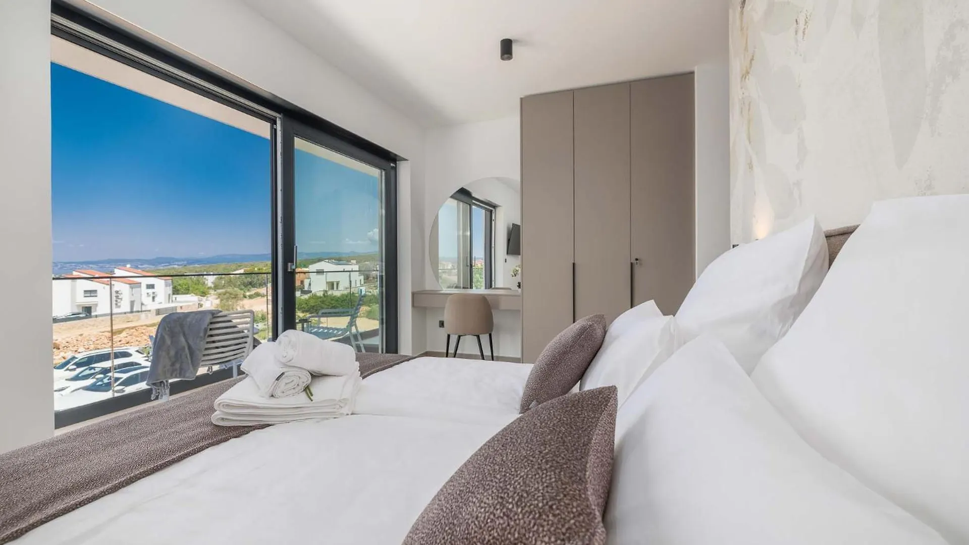 Villa Amaris In Malinska With Sea View, Krk Croatia